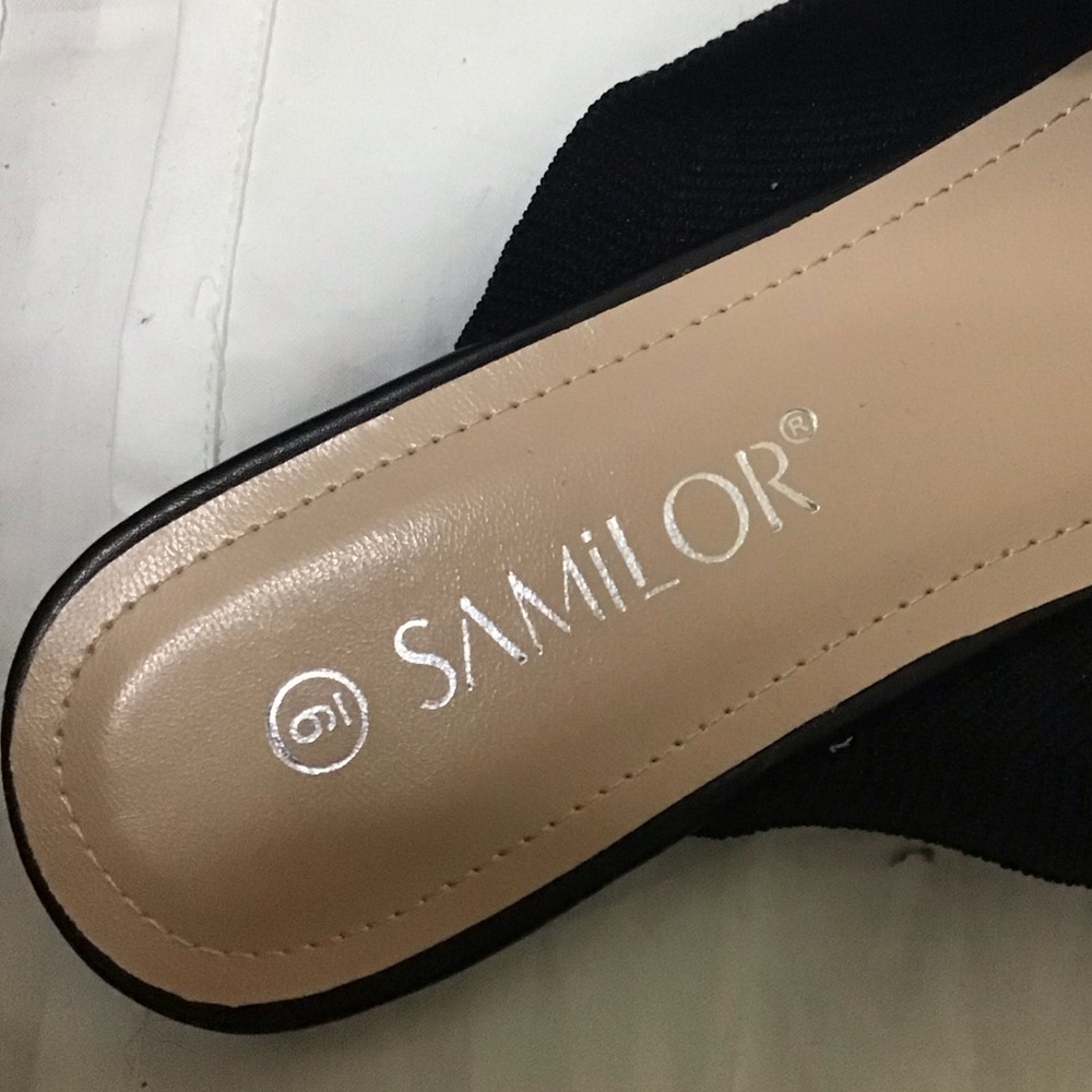 Samilor Color Block Mules Lats - Picture 6 of 10